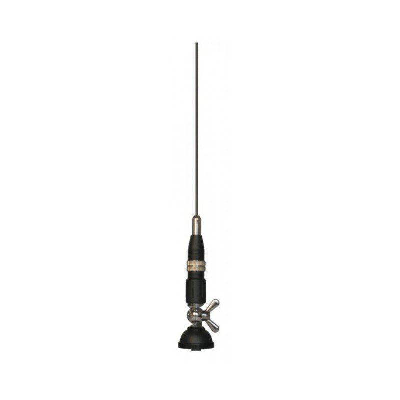 Antenna CB Sirio TURBO 3000 Per Veicoli - Frequenza 27-28.5 MHz, Tarabile, 200W Potenza, Cavo RG58 4m - Argento/Blu - Foto 13